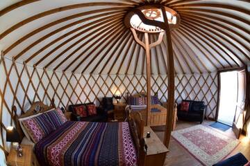 Монгольская юрта в  Doolin Glamping